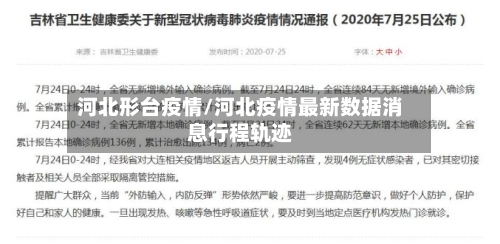 河北形台疫情/河北疫情最新数据消息行程轨迹-第2张图片