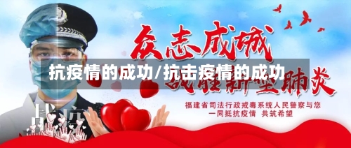 抗疫情的成功/抗击疫情的成功