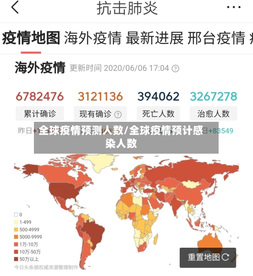 全球疫情预测人数/全球疫情预计感染人数-第2张图片