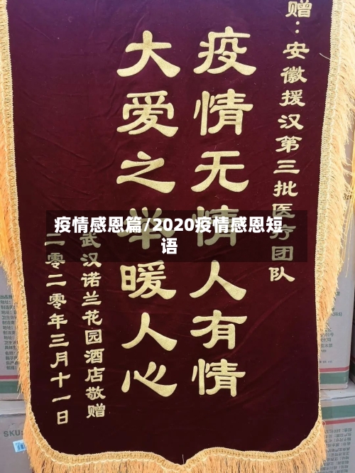 疫情感恩篇/2020疫情感恩短语