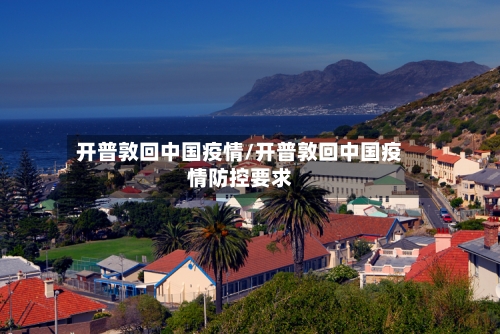 开普敦回中国疫情/开普敦回中国疫情防控要求-第3张图片