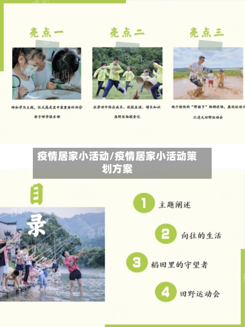 疫情居家小活动/疫情居家小活动策划方案