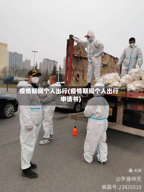 疫情期间个人出行(疫情期间个人出行申请书)