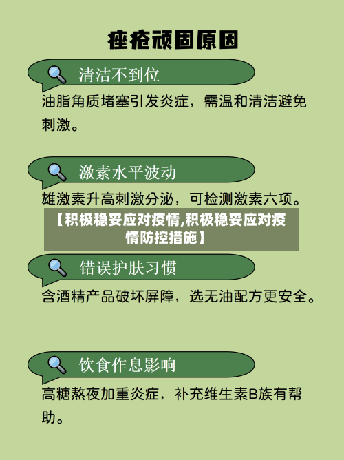 【积极稳妥应对疫情,积极稳妥应对疫情防控措施】