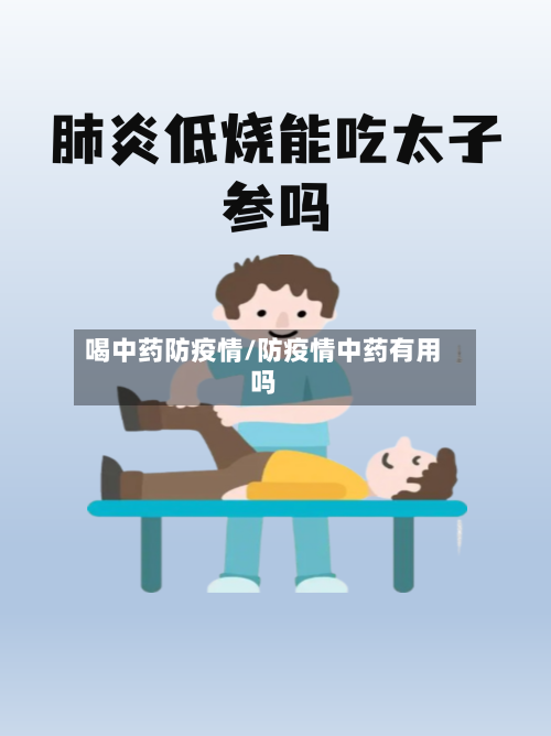 喝中药防疫情/防疫情中药有用吗