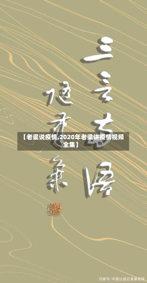 【老梁说疫情,2020年老梁讲疫情视频全集】