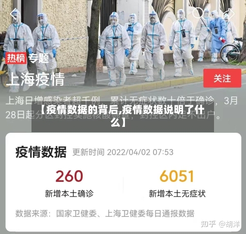 【疫情数据的背后,疫情数据说明了什么】-第3张图片