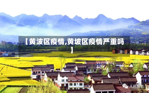 【黄波区疫情,黄坡区疫情严重吗】