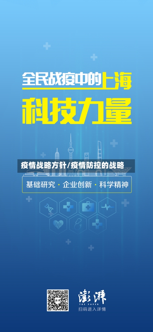 疫情战略方针/疫情防控的战略