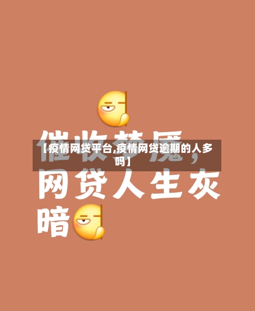 【疫情网贷平台,疫情网贷逾期的人多吗】-第2张图片