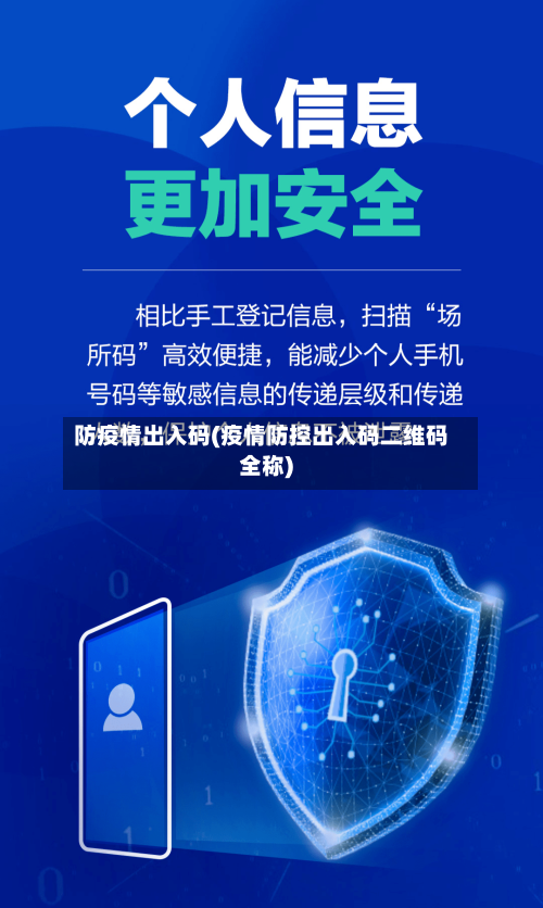 防疫情出入码(疫情防控出入码二维码全称)-第2张图片