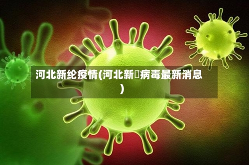 河北新纶疫情(河北新蒄病毒最新消息)-第2张图片