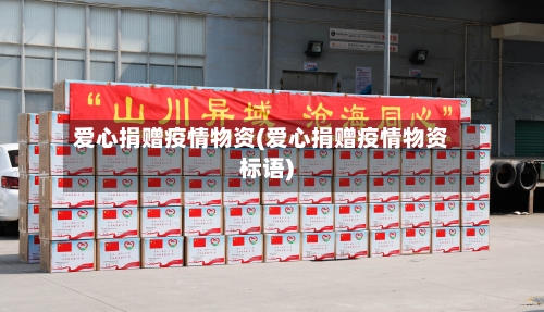 爱心捐赠疫情物资(爱心捐赠疫情物资标语)-第2张图片