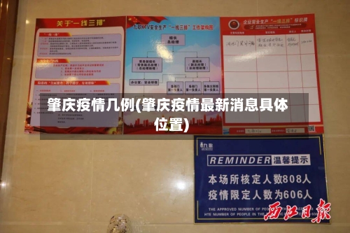 肇庆疫情几例(肇庆疫情最新消息具体位置)