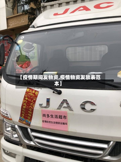 【疫情期间发物资,疫情物资发放表范本】-第3张图片