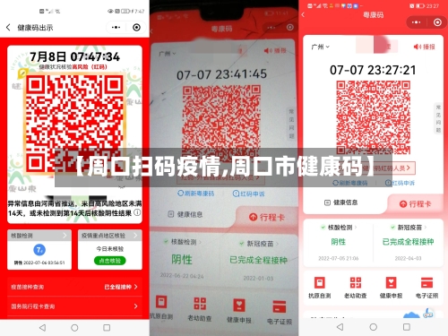 【周口扫码疫情,周口市健康码】-第2张图片