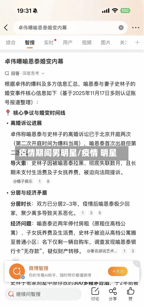 疫情期间男明星/疫情 明星