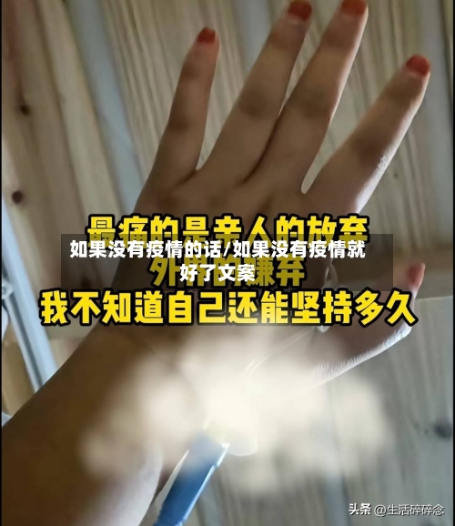 如果没有疫情的话/如果没有疫情就好了文案