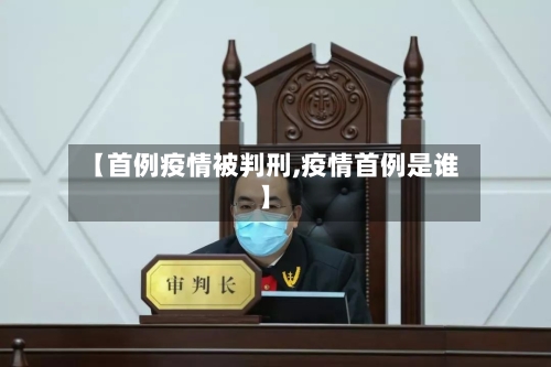 【首例疫情被判刑,疫情首例是谁】-第2张图片