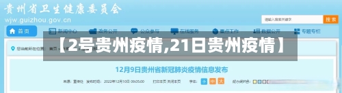 【2号贵州疫情,21日贵州疫情】-第3张图片