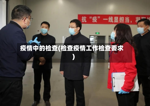 疫情中的检查(检查疫情工作检查要求)