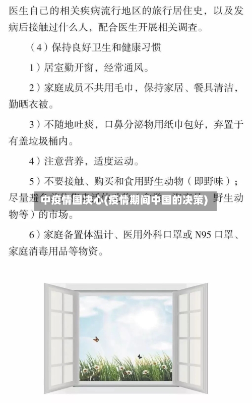 中疫情国决心(疫情期间中国的决策)