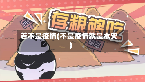 若不是疫情(不是疫情就是水灾)