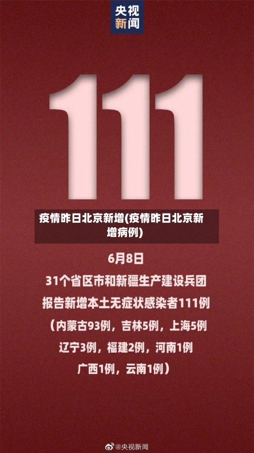 疫情昨日北京新增(疫情昨日北京新增病例)-第3张图片