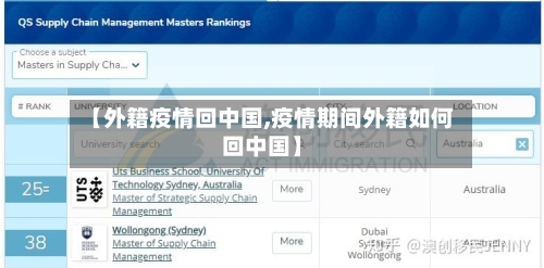 【外籍疫情回中国,疫情期间外籍如何回中国】-第2张图片