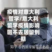 疫情对意大利留学/意大利留学疫情影响回不去居留到期-第2张图片