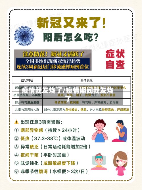 疫情我发烧了/疫情期间我发烧了