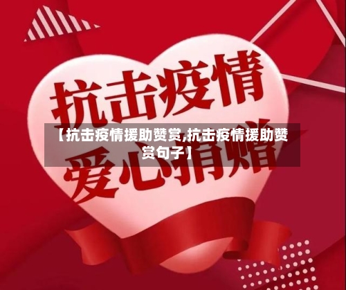 【抗击疫情援助赞赏,抗击疫情援助赞赏句子】