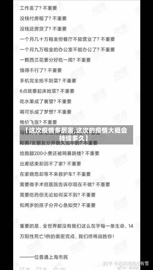 【这次疫情多厉害,这次的疫情大概会持续多久】-第3张图片