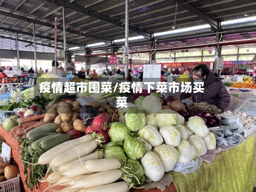 疫情超市囤菜/疫情下菜市场买菜