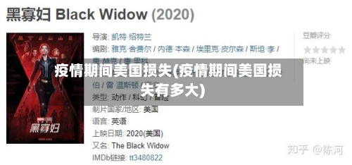 疫情期间美国损失(疫情期间美国损失有多大)