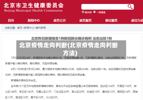 北京疫情走向判断(北京疫情走向判断方法)-第2张图片