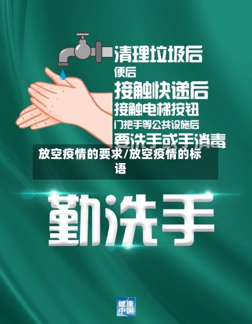 放空疫情的要求/放空疫情的标语