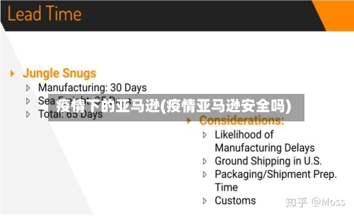 疫情下的亚马逊(疫情亚马逊安全吗)