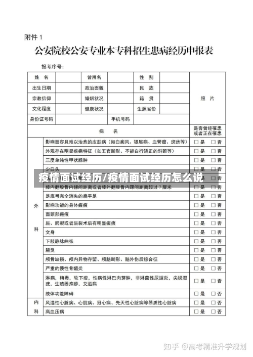 疫情面试经历/疫情面试经历怎么说