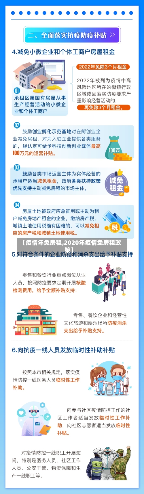 【疫情年免房租,2020年疫情免房租政策】