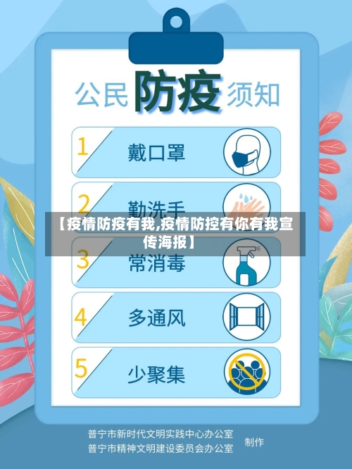 【疫情防疫有我,疫情防控有你有我宣传海报】-第2张图片