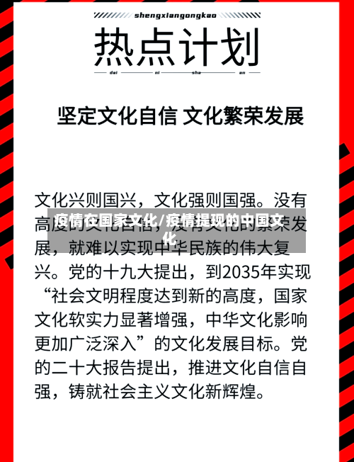 疫情在国家文化/疫情提现的中国文化-第2张图片